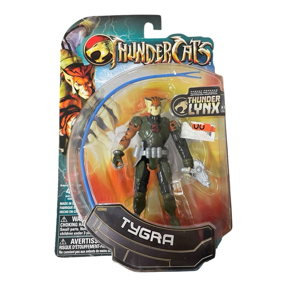 Bandai ThunderCats Tygra Thunder Lynx Series 4-inch‎ Action Figure New in 2011